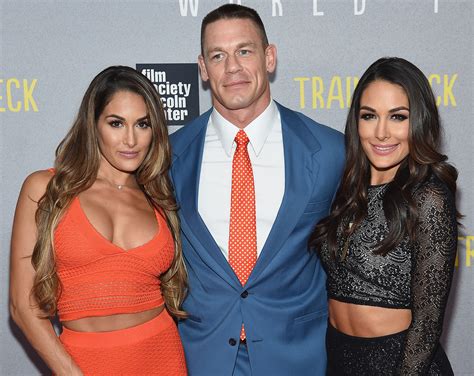 brie bella john cena|brie bella and nikki bella.